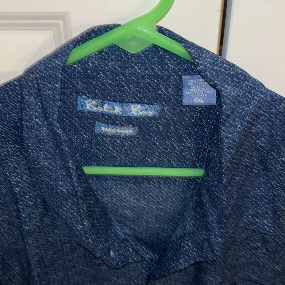 Batik Bay XXL Easy Care short sleeve button down - Picture 2 of 4